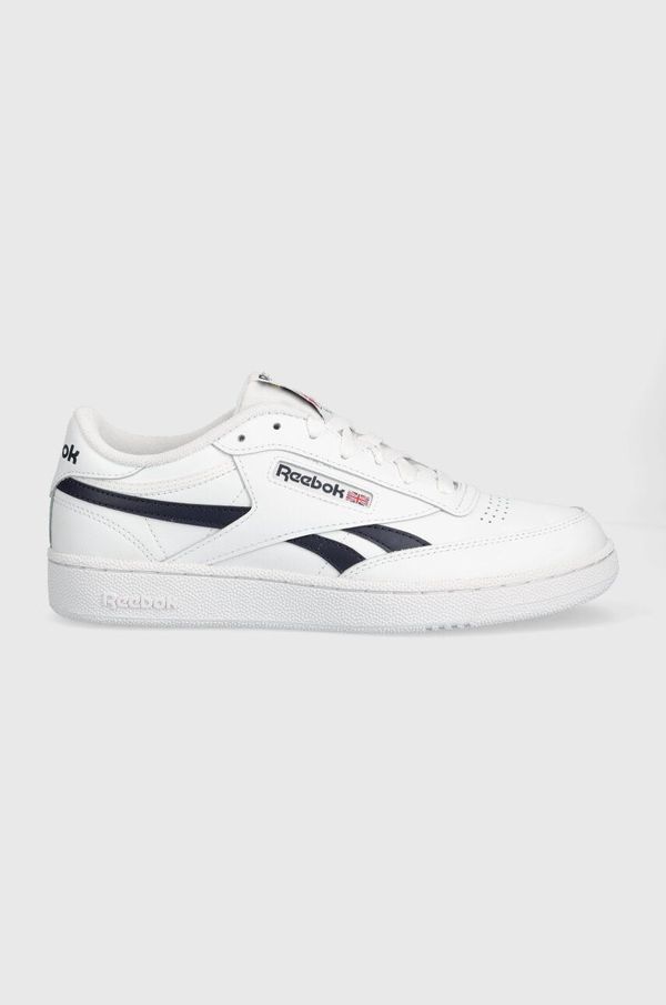 Reebok Classic Usnjene superge Reebok Classic CLUB C bela barva
