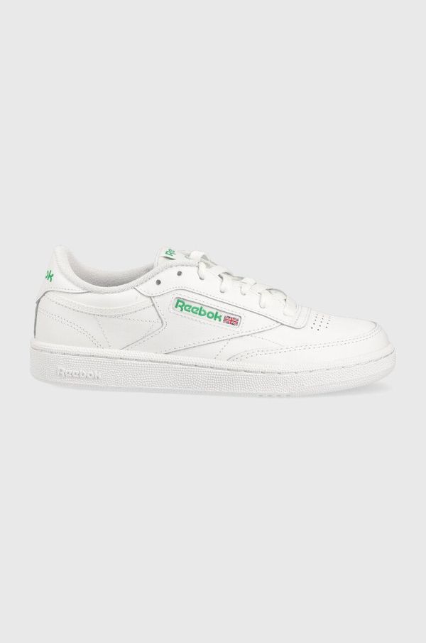 Reebok Classic Usnjene superge Reebok Classic CLUB C bela barva, IF5092