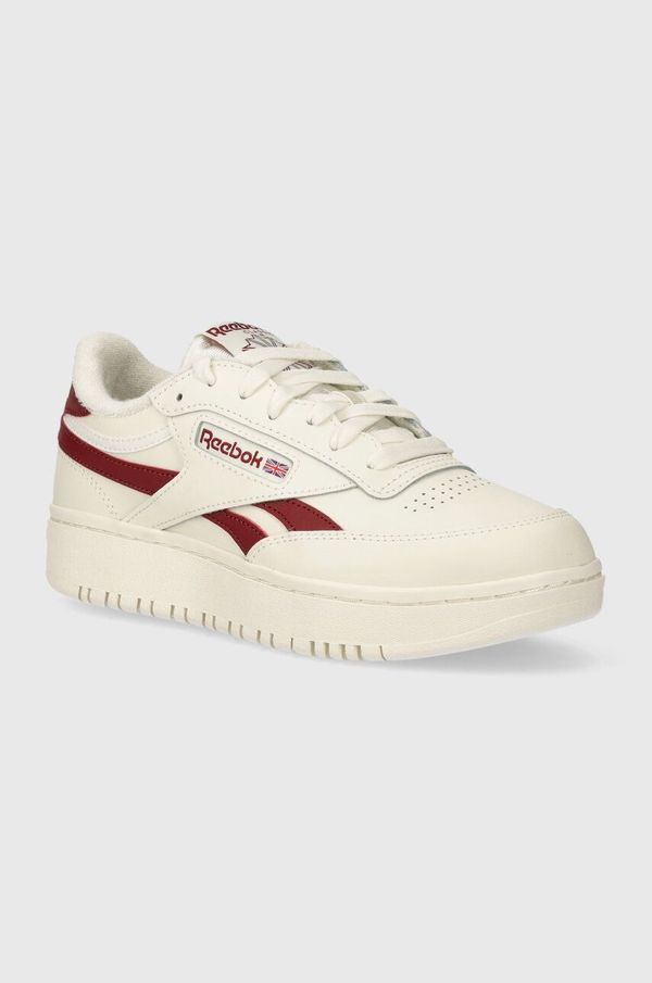 Reebok Classic Usnjene superge Reebok Classic Club C bež barva, 100202356