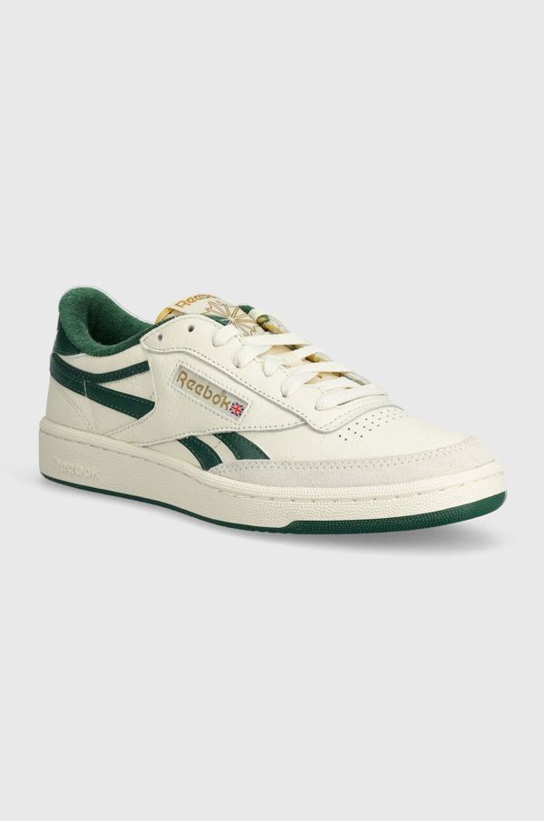 Reebok Classic Usnjene superge Reebok Classic CLUB C bež barva