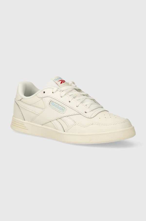 Reebok Classic Usnjene superge Reebok Classic Court Advance bež barva, 100010640