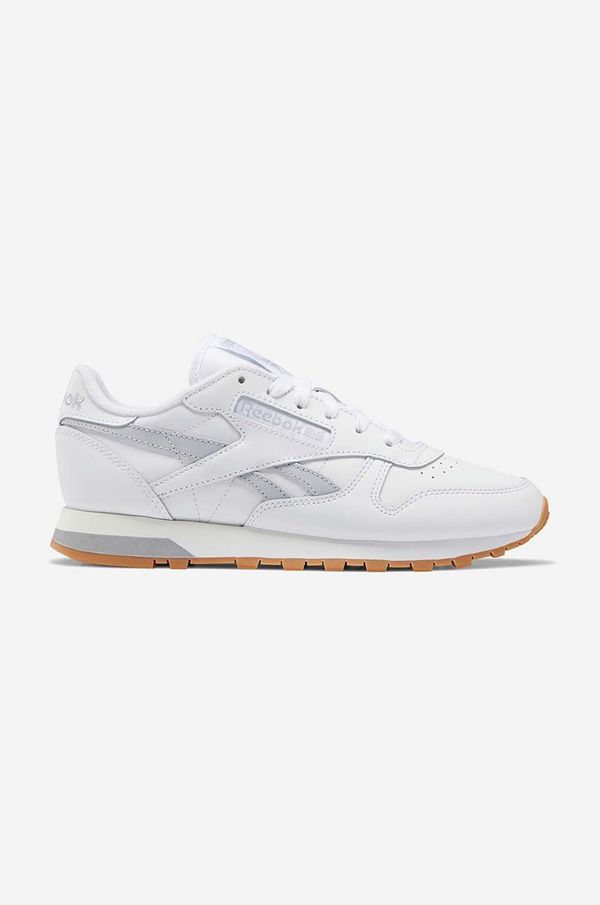 Reebok Classic Usnjene superge Reebok Classic Leather bela barva, HQ2234