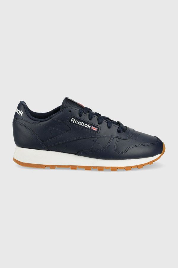 Reebok Classic Usnjene superge Reebok Classic mornarsko modra barva