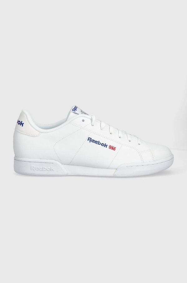 Reebok Classic Usnjene superge Reebok Classic NPC II bela barva