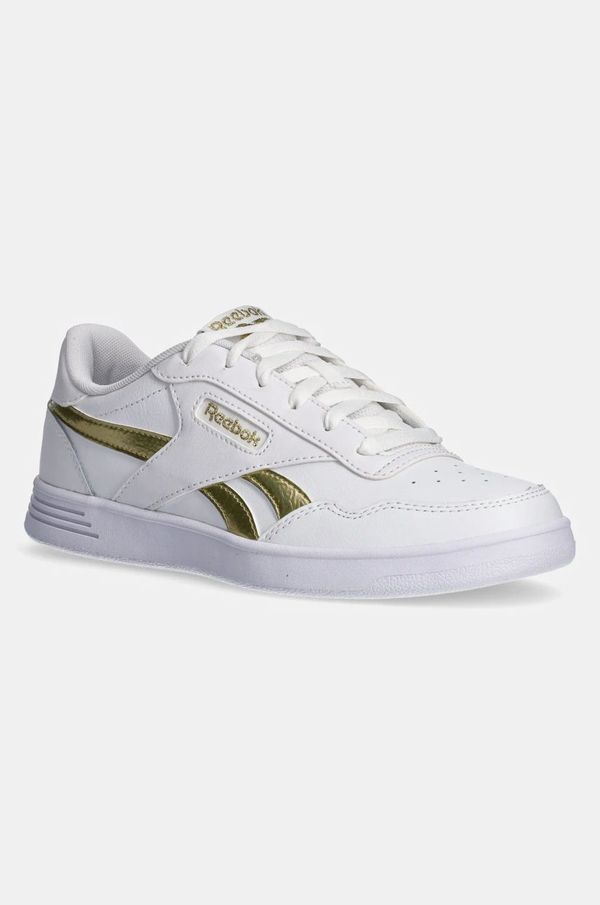 Reebok Classic Usnjene superge Reebok Classic REEBOK COURT ADVANCE bela barva, 100202590