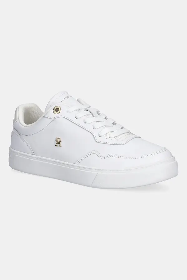 Tommy Hilfiger Usnjene superge Tommy Hilfiger CASUAL CUPSOLE SNEAKER