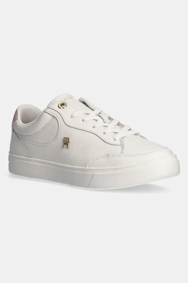 Tommy Hilfiger Usnjene superge Tommy Hilfiger ESSENTIAL CHIC COURT SNEAKER