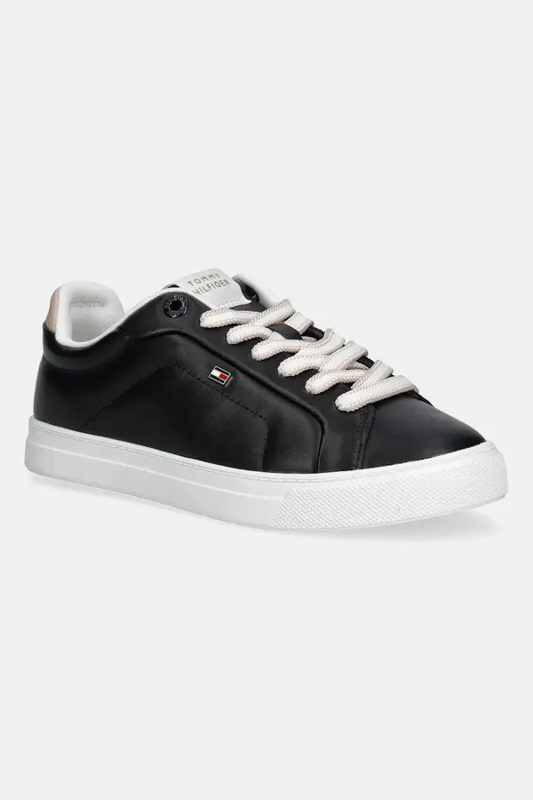 Tommy Hilfiger Usnjene superge Tommy Hilfiger ICON COURT SNEAKER