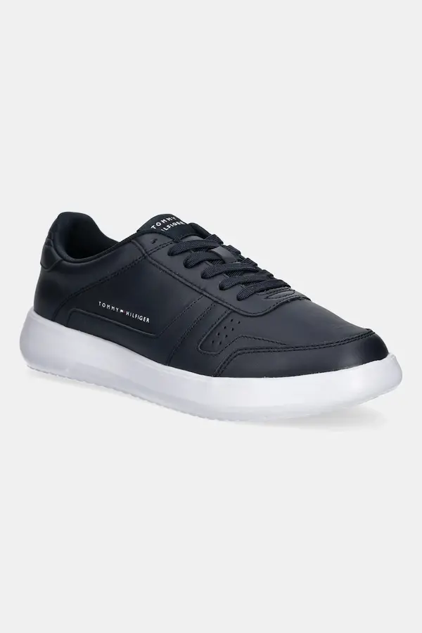 Tommy Hilfiger Usnjene superge Tommy Hilfiger MODERN LIGHTCUP LTH