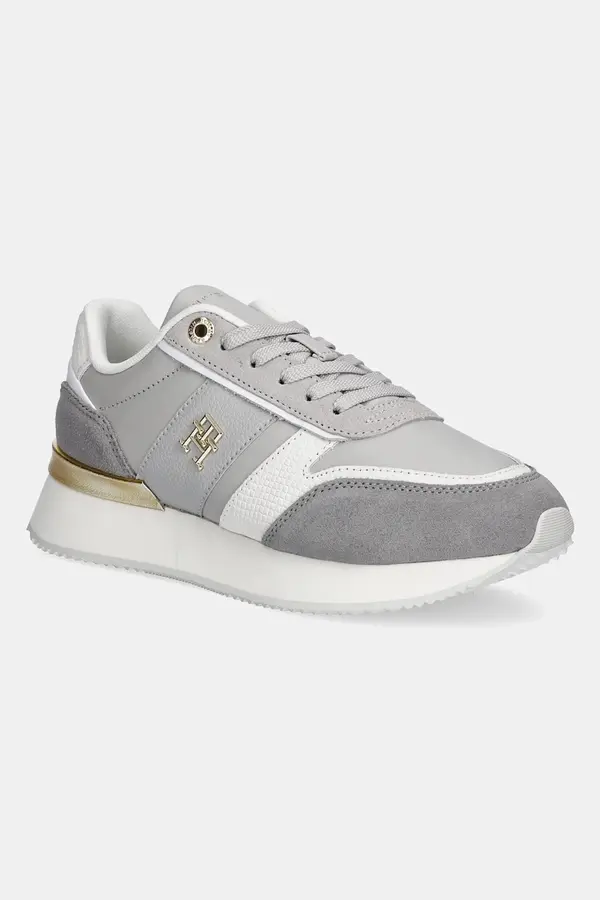 Tommy Hilfiger Usnjene superge Tommy Hilfiger TH FASHION RUNNER