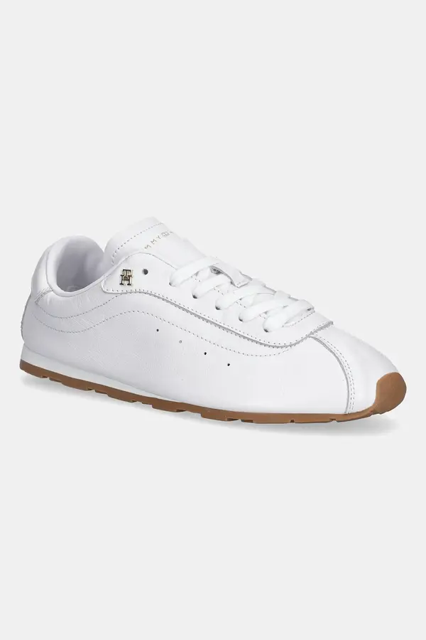 Tommy Hilfiger Usnjene superge Tommy Hilfiger TH LOW PROFILE RUNNER