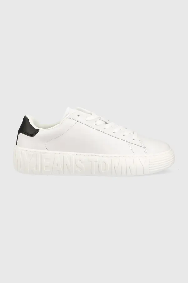 Tommy Jeans Usnjene superge Tommy Jeans LEATHER OUTSOLE