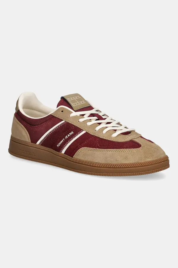 Tommy Jeans Usnjene superge Tommy Jeans THE GREENWICH EDGE SUEDE