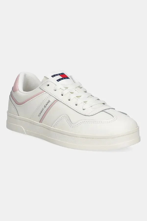 Tommy Jeans Usnjene superge Tommy Jeans THE GREENWICH LEATHER