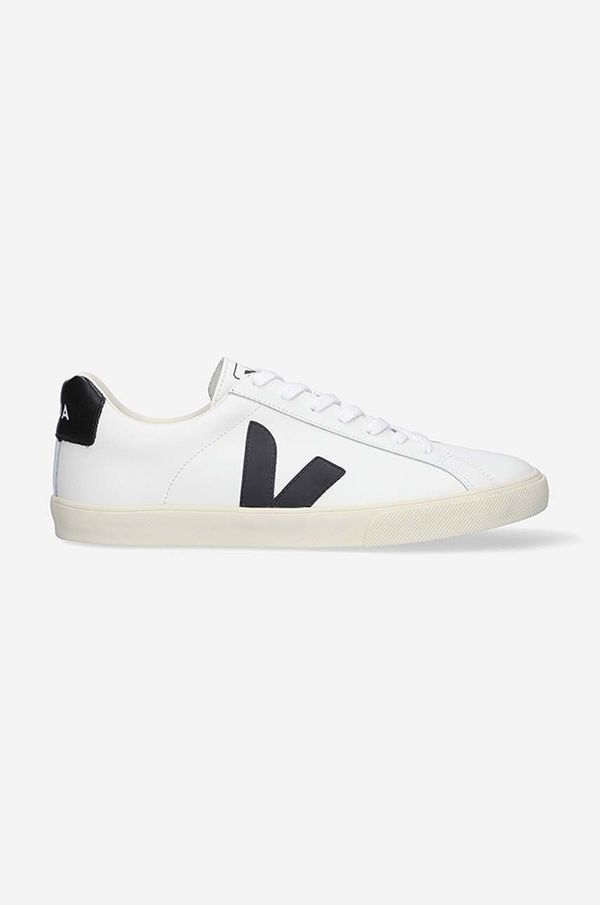 Veja Usnjene superge Veja Esplar Logo Leather bela barva, EO020005