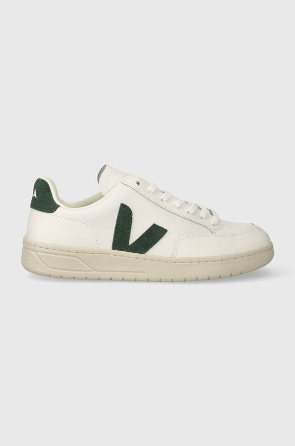 Veja Usnjene superge Veja V-12 Leather bela barva