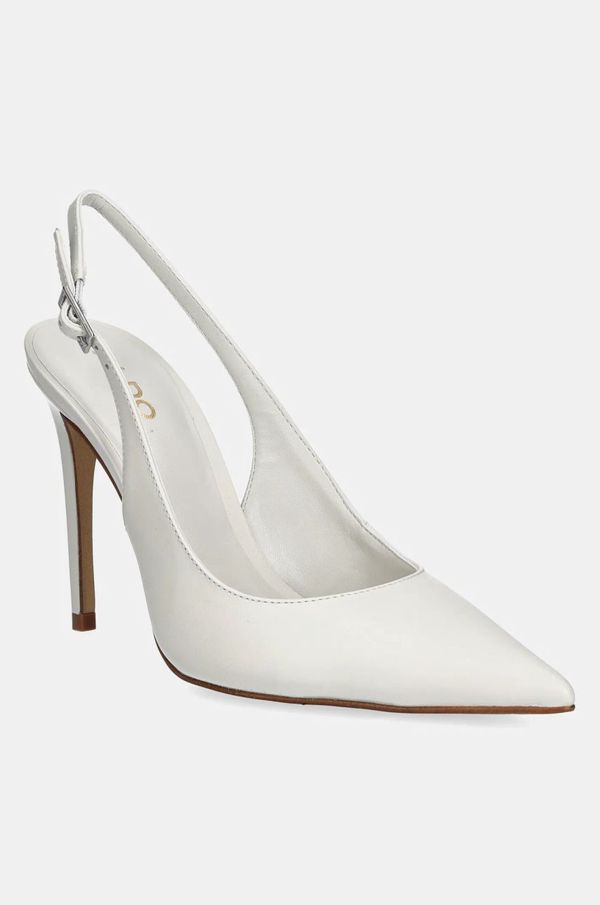 Aldo Usnjene visoke pete Aldo STESSYSLING bež barva, 13918831