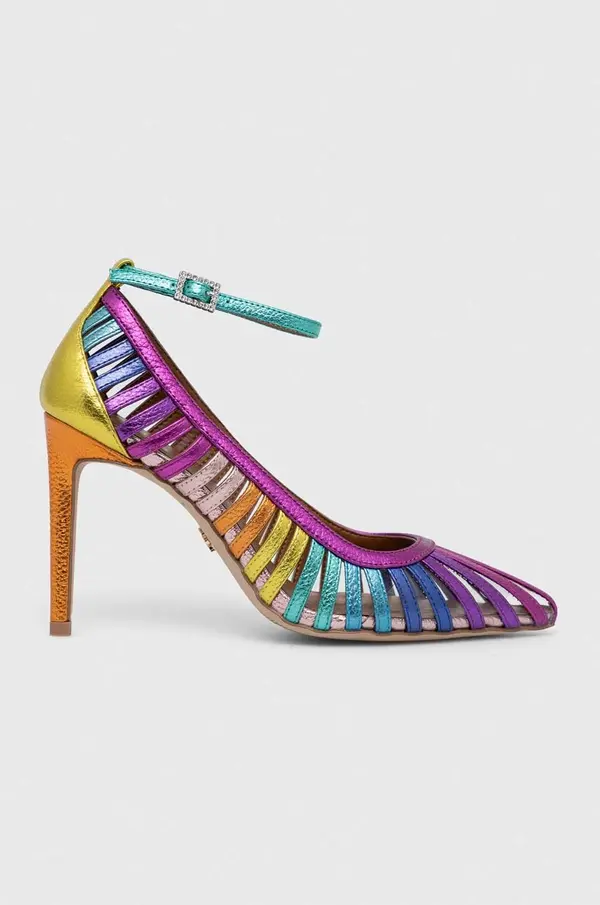 Kurt Geiger London Usnjene visoke pete Kurt Geiger London Pierra Court
