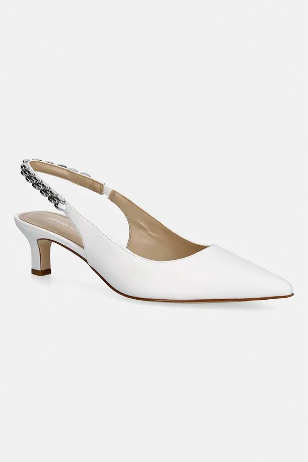 MICHAEL Michael Kors Usnjene visoke pete MICHAEL Michael Kors Marcia Kitten Sling Pump