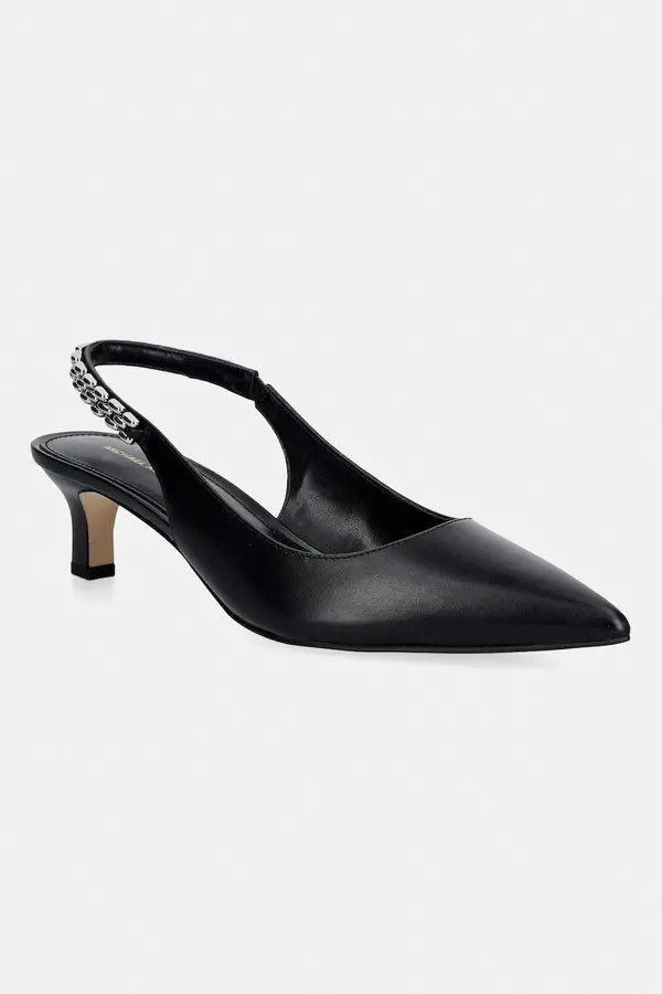 MICHAEL Michael Kors Usnjene visoke pete MICHAEL Michael Kors Marcia Kitten Sling Pump
