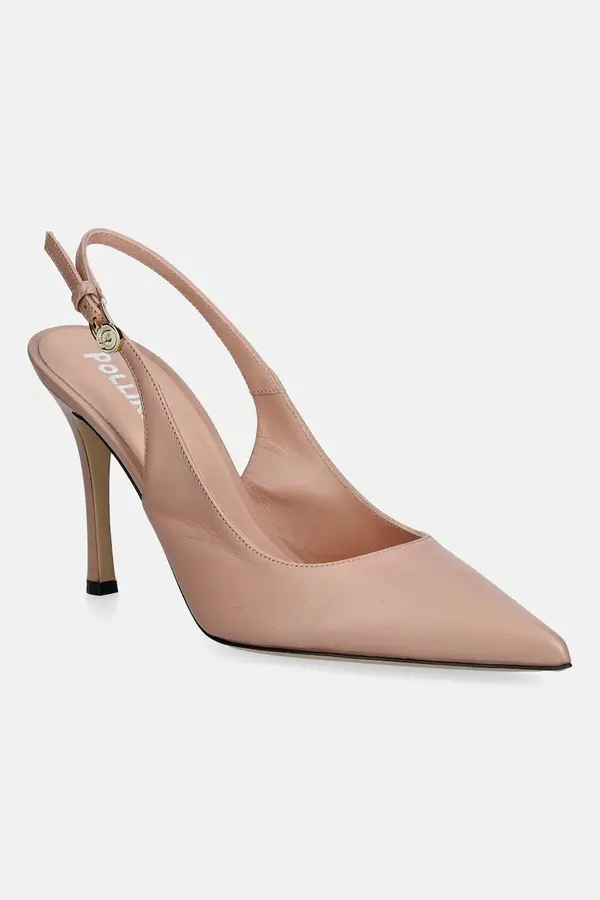 Pollini Usnjene visoke pete Pollini