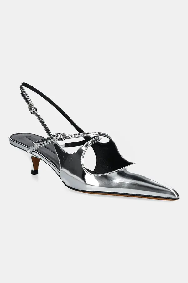Proenza Schouler Usnjene visoke pete Proenza Schouler Slash