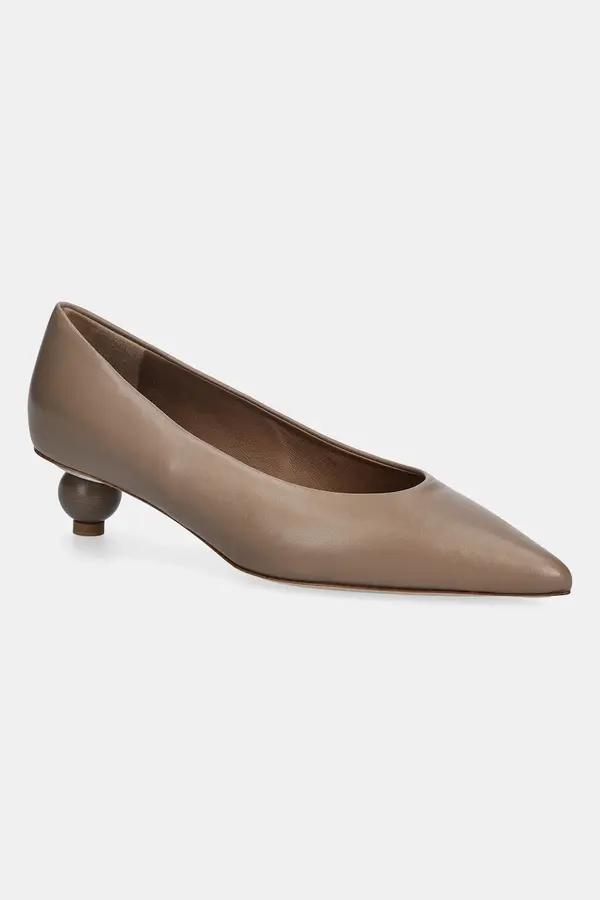 Weekend Max Mara Usnjene visoke pete Weekend Max Mara Wkabacini
