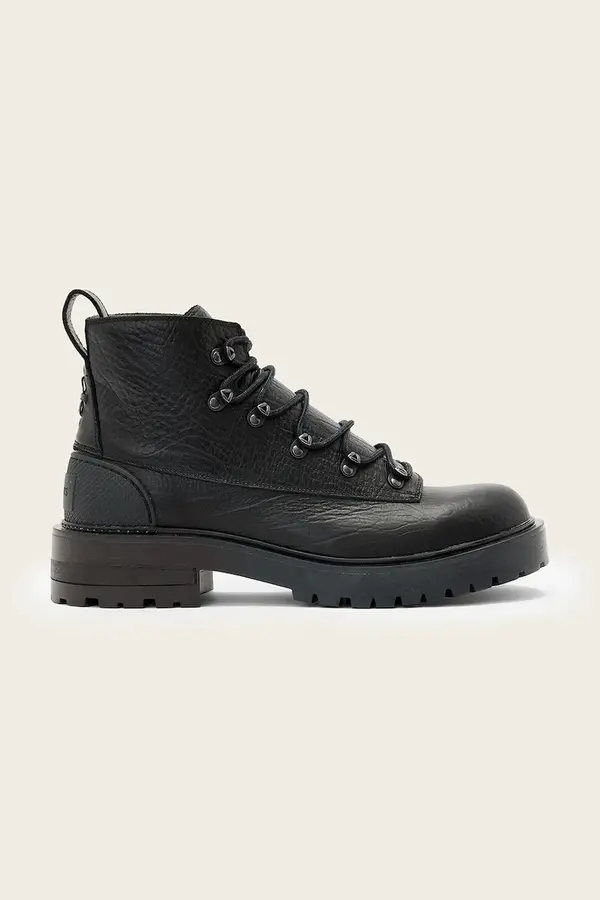 AllSaints Usnjeni čevlji AllSaints Mccoy Hiking Boot