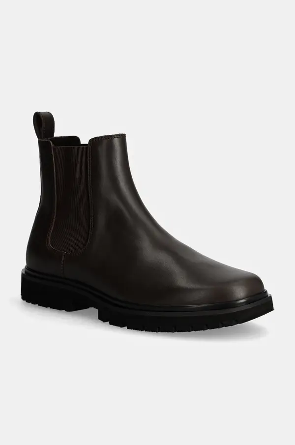 Calvin Klein Jeans Usnjeni čevlji Calvin Klein Jeans EVA BOOT MID CHELSEA UNIFORM DR