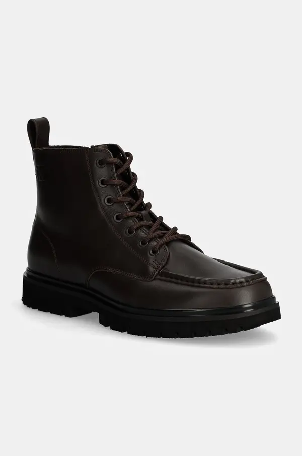 Calvin Klein Jeans Usnjeni čevlji Calvin Klein Jeans EVA BOOT MID LACEUP UNFORM DRESS