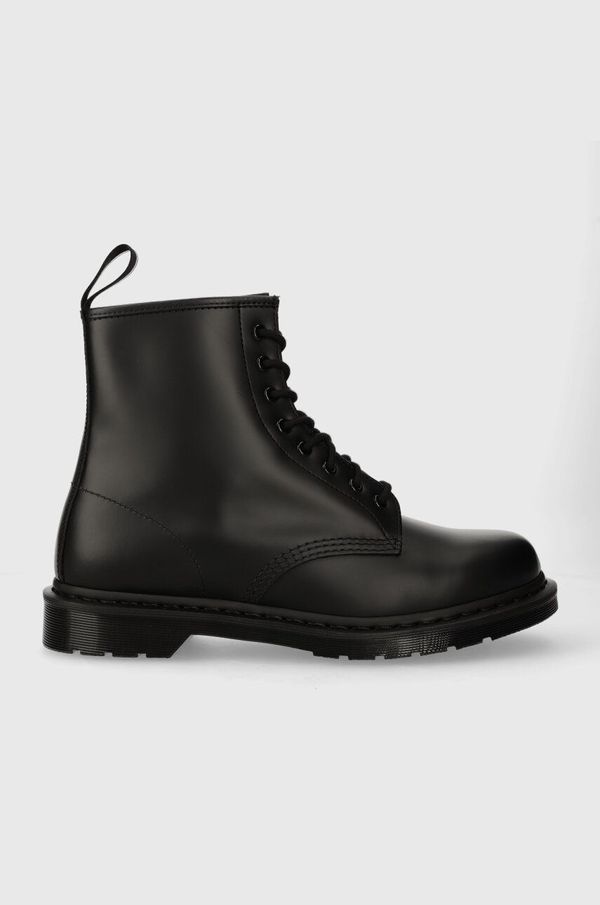 Dr. Martens Usnjeni čevlji Dr. Martens 1460 Mono črna barva