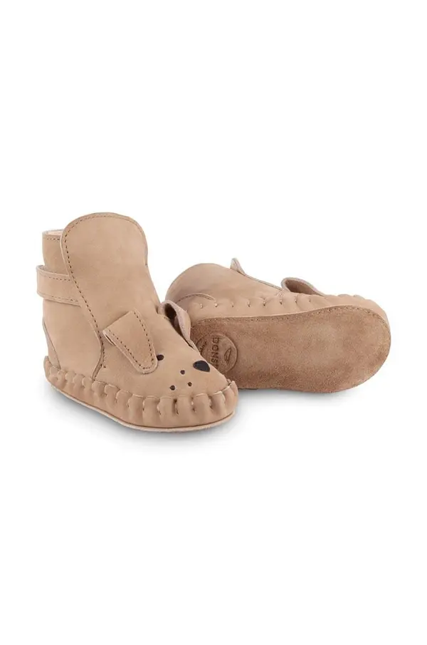 Donsje Usnjeni čevlji za dojenčka Donsje Kapi Classic Booties Dog