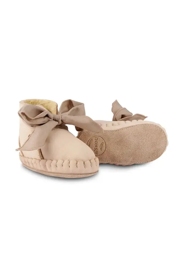 Donsje Usnjeni čevlji za dojenčka Donsje Pina Organza Booties