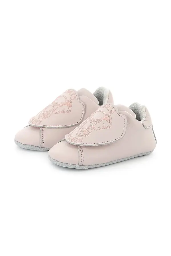 Kenzo kids Usnjeni čevlji za dojenčka Kenzo Kids