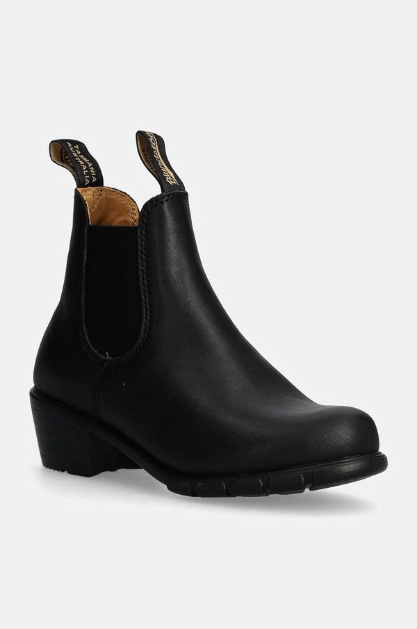 Blundstone Usnjeni chelsea Blundstone 1671 BLACK ženski, črna barva