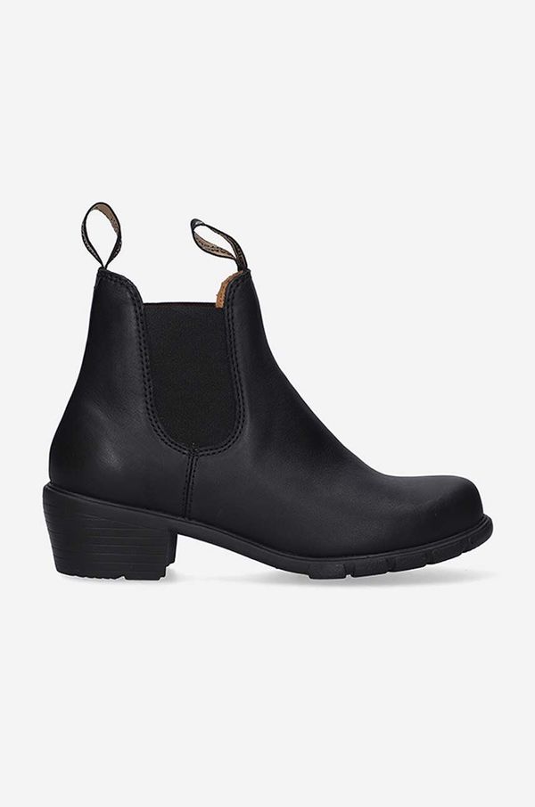 Blundstone Usnjeni chelsea Blundstone 1671 BLACK ženski, črna barva