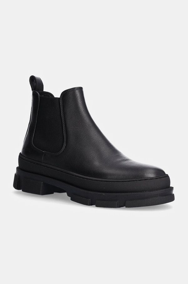Copenhagen Usnjeni chelsea Copenhagen moški, črna barva, CPH735M