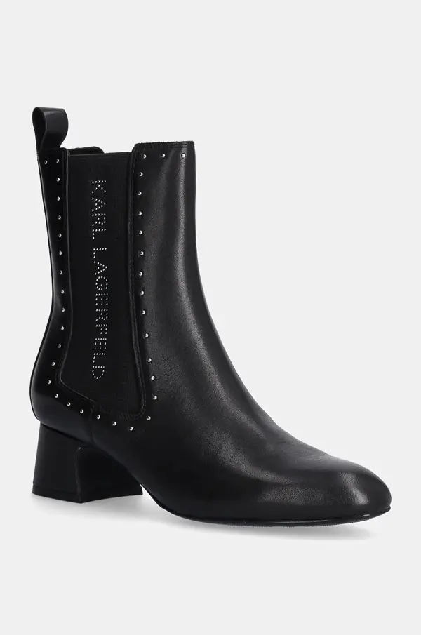 Karl Lagerfeld Usnjeni chelsea Karl Lagerfeld BONNIE