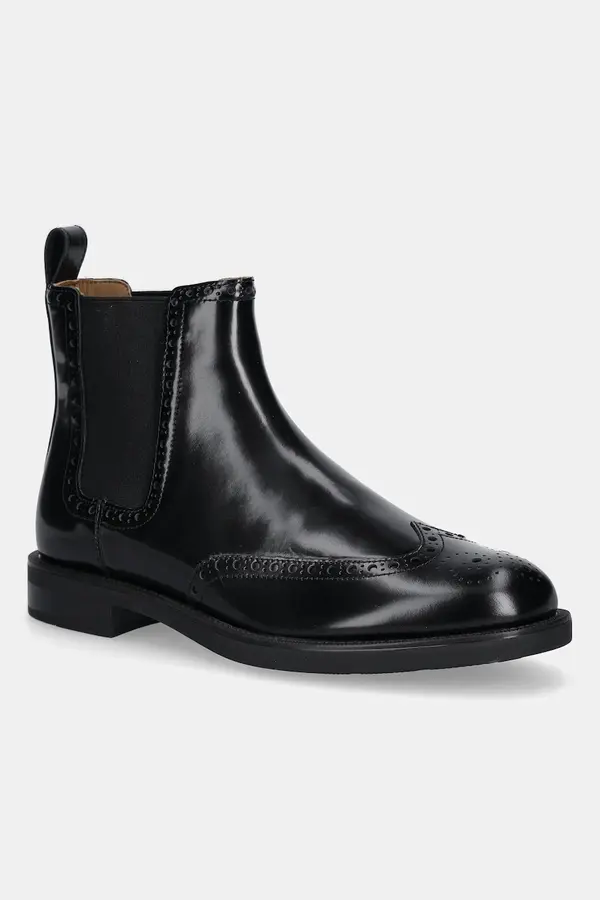 Tommy Hilfiger Usnjeni chelsea Tommy Hilfiger HILFIGER VOGUE LTH A BROGUE BOOT