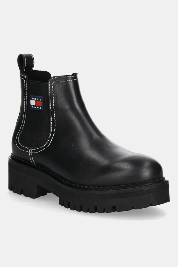 Tommy Jeans Usnjeni chelsea Tommy Jeans TJW URBAN CHELSEA BOOT