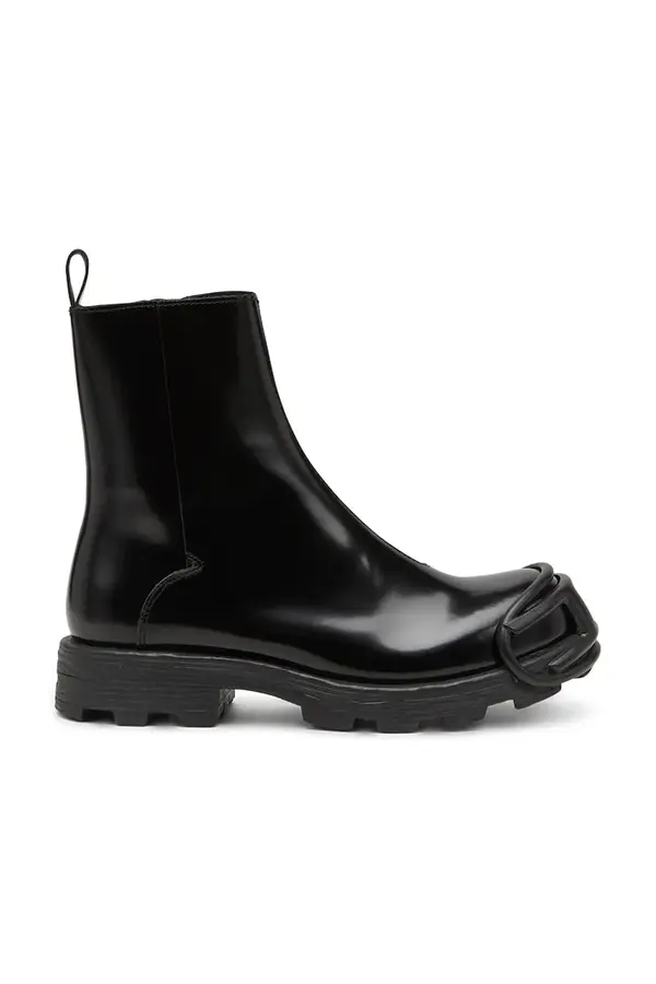 Diesel Usnjeni gležnarji Diesel D-Hammer Bt Zip D
