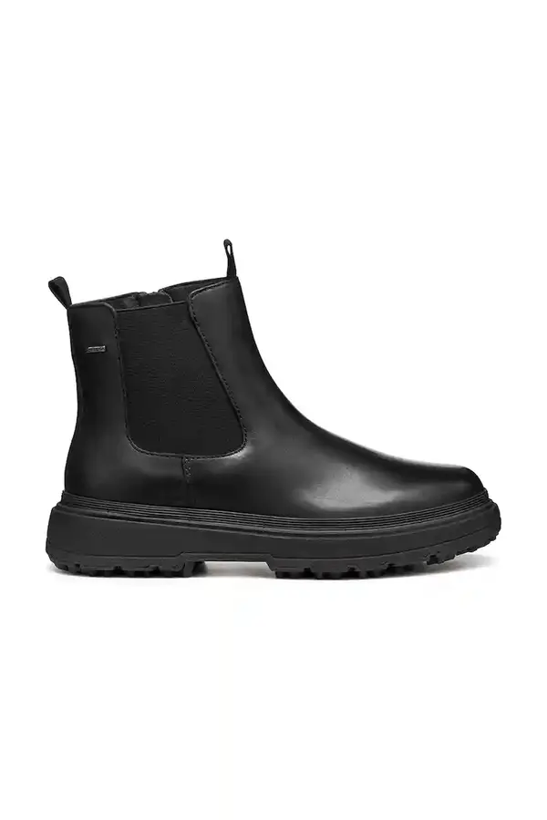 Geox Usnjeni gležnarji Geox D LAMIDIE + GRIP ABX
