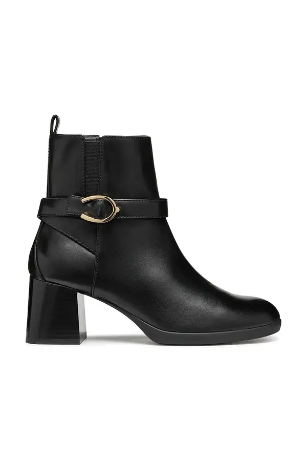 Geox Usnjeni gležnarji Geox D WALK PLEASURE 55