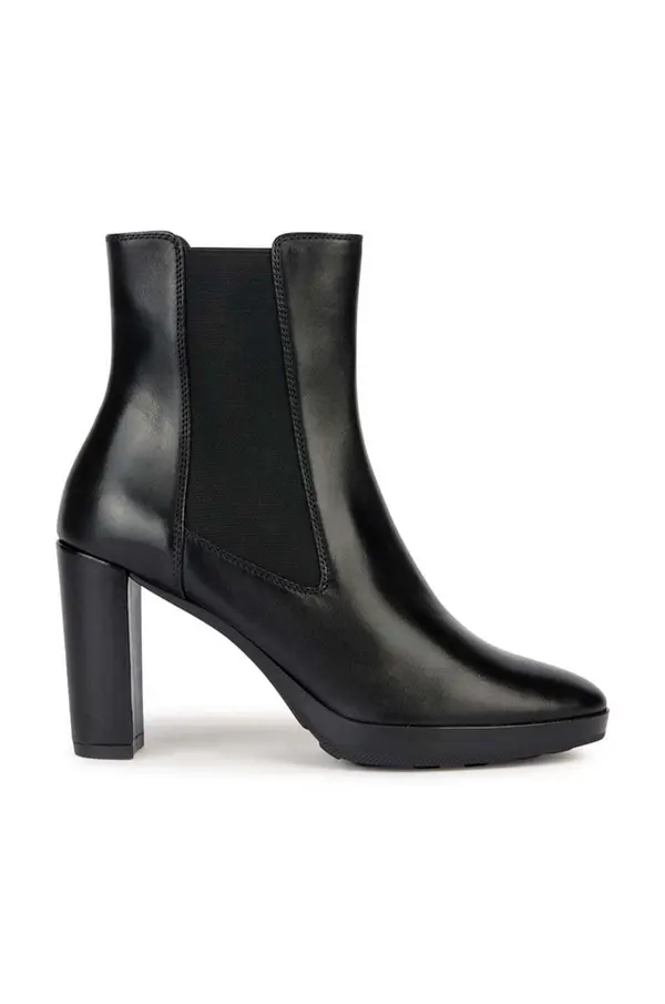 Geox Usnjeni gležnarji Geox D WALK PLEASURE 85