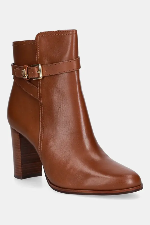 Lauren Ralph Lauren Usnjeni gležnarji Lauren Ralph Lauren Brke Bt Hl 2