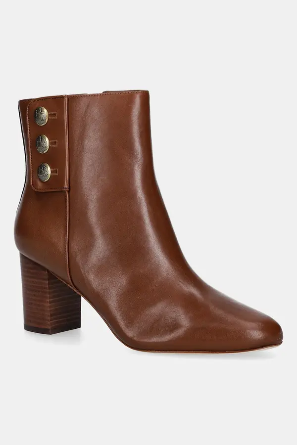 Lauren Ralph Lauren Usnjeni gležnarji Lauren Ralph Lauren Kenndi Bt Hl