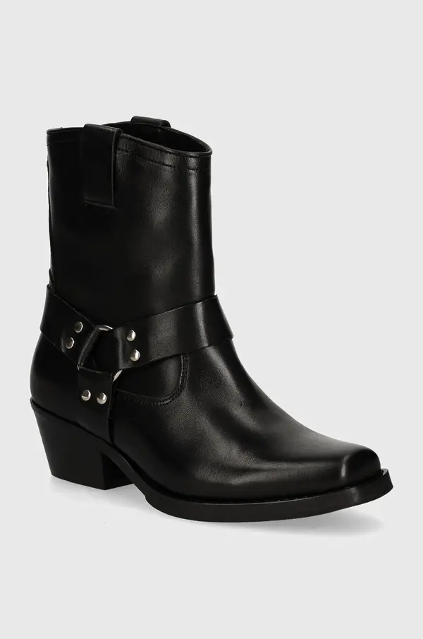 Steve Madden Usnjeni kavbojski škornji Steve Madden Quintana