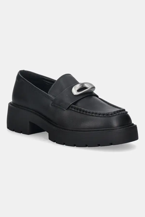 Calvin Klein Usnjeni mokasini Calvin Klein CHUNKY LOAFER LTH HW