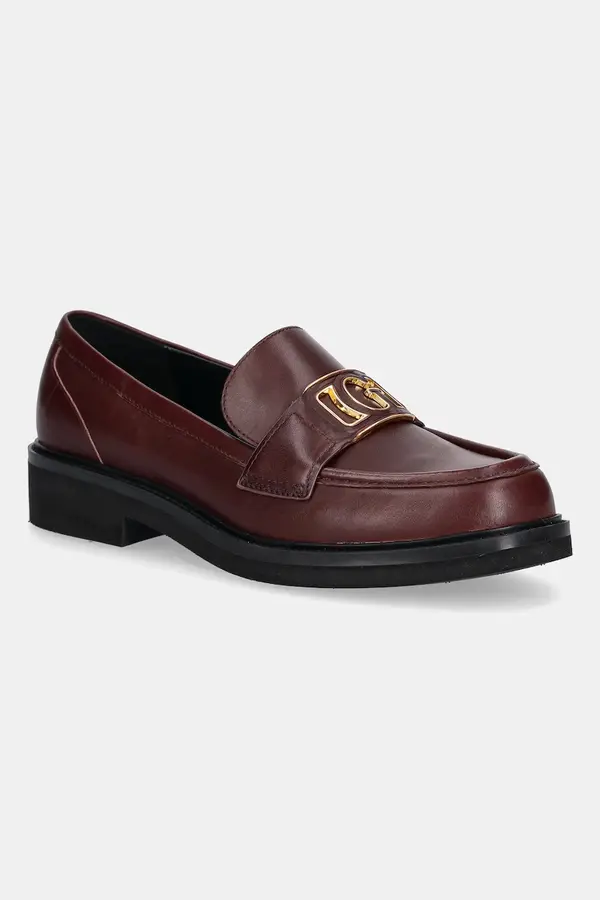 Guess Usnjeni mokasini Guess SHUTTLE3