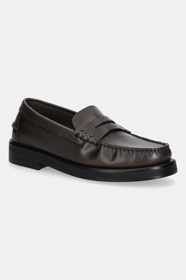Tommy Hilfiger Usnjeni mokasini Tommy Hilfiger CLASSIC HIGH HILFIGER LTH LOAFER